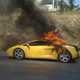 Illustration for article titled Lamborghini Gallardo Burns In Greece, Ignites Super Car Flame War